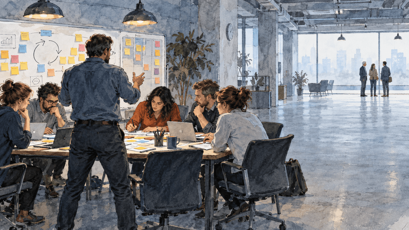 Un Product Owner concentrado en dirigir a su equipo y alejado de los clientes